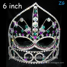 Custom Made Tiara Colored Rhinestone Crystal Crown Tiara